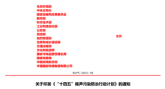 16部分联合整治噪声污染，，，，，，85%达标率，，，，，，防噪迎来新节点